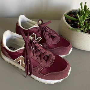 New Balance rose gold 311 sneakers